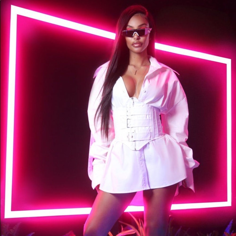 Fashion Nova X Cardi B “I’m in A Boss Mood” Dress